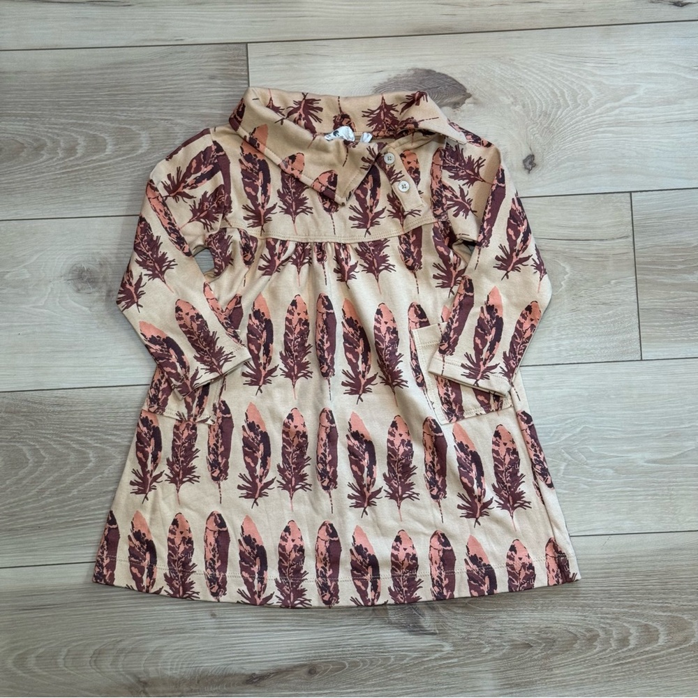 Kate Quinn Autumn Leaf Print Dress